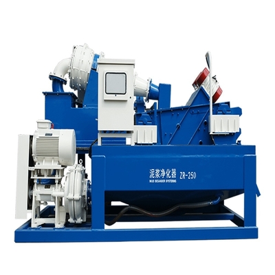 SD250 Desander για τη χωριστή λάσπη στη χωριστή άμμο από το ρευστό διατρήσεων που χρησιμοποιείται για τη λάσπη διευκρίνισης στην τρύπα κυκλοφορίας