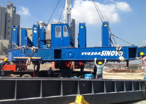 Μπλε χρώματος VY120A οδηγός σωρών κατασκευής υδραυλικός στατικός υψηλός - αποδοτικότητα