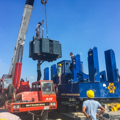 υδραυλικός στατικός οδηγός σωρών 320tf 60kw 6.8m/Min